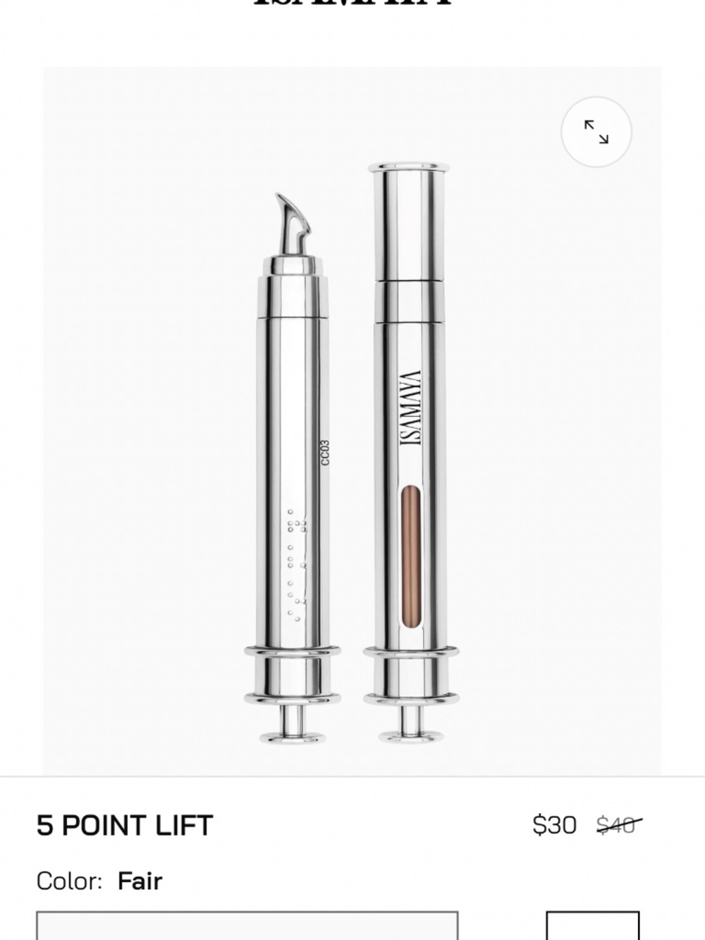 ISAMAYA 5 Point Lift Fair + Sculpting Contour Stick Rosewood Bundle!!